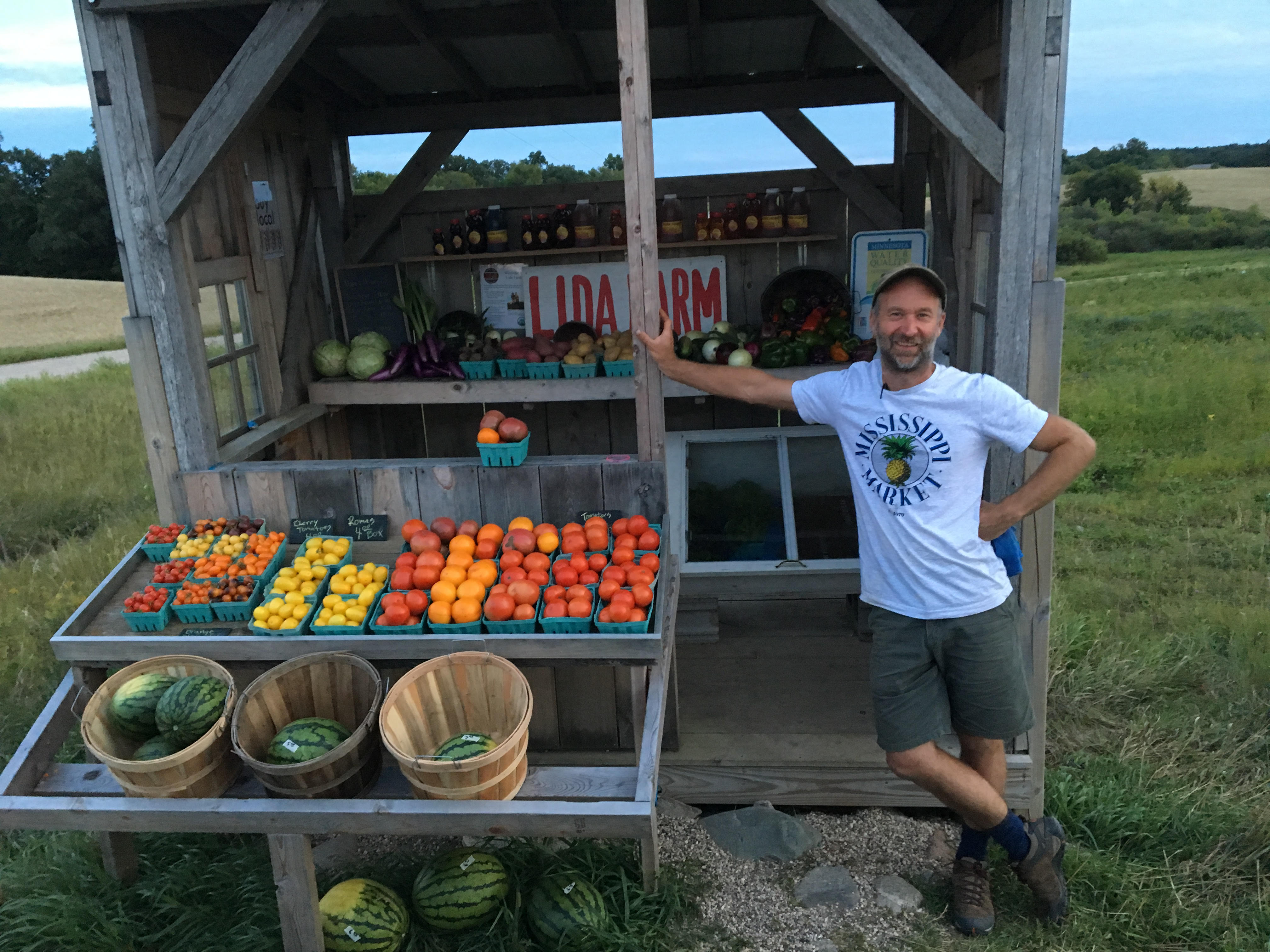 Me at Farm Stand 2
